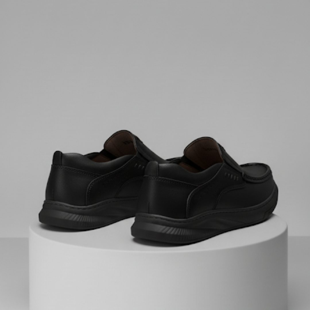 Zapato formal de cuero con suela dura para hombre
