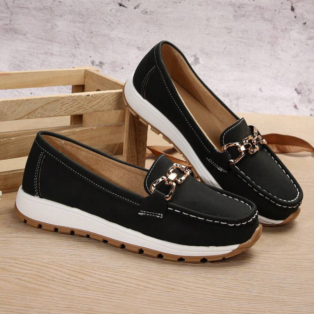 Mocasines de suela gruesa para mujer®