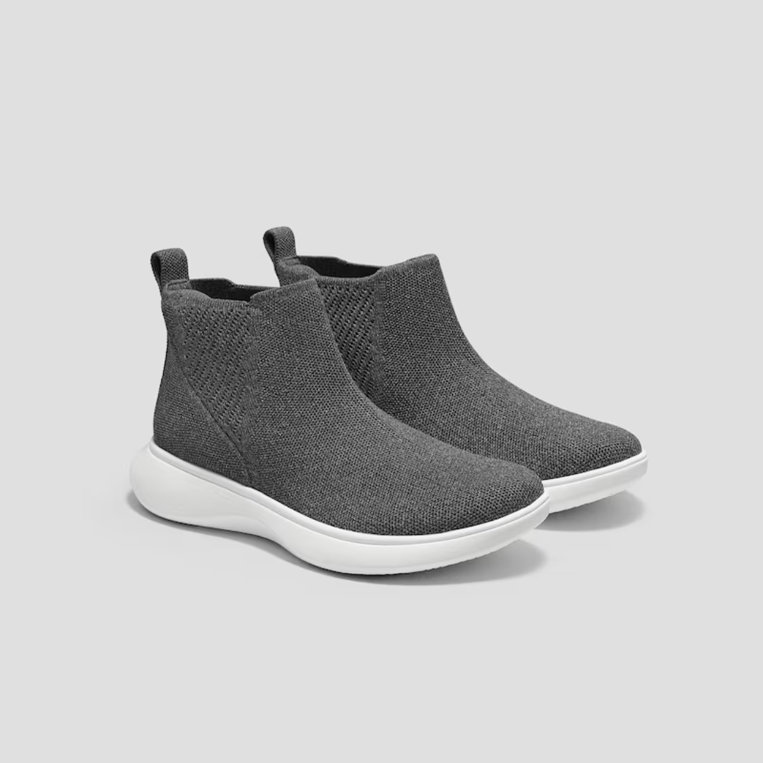 Botines Deportivos de Puntera Redonda Slip-On para mujer