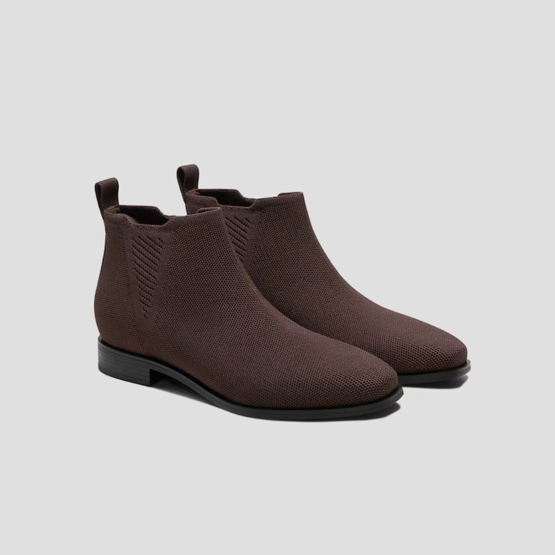 Botas impermeables elegantes slip-on para mujer