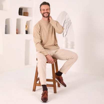 Zapato elegante con hebilla y diseño híbrido para hombre