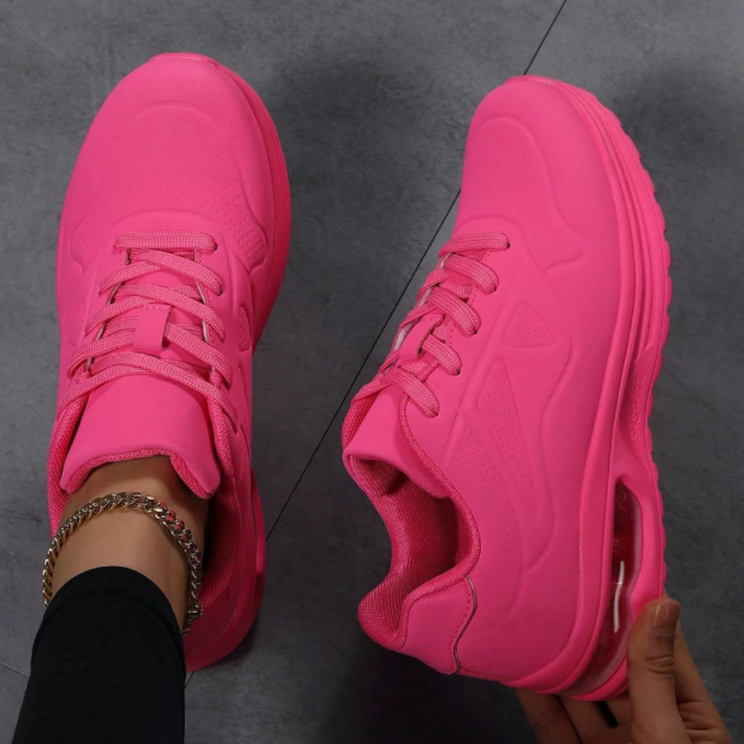 Calzado Deportivo para Mujer de Suela Gruesa y Estilo Urbano