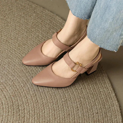 zapatos ortopédicos Cómodos  de tacón medio para mujer®