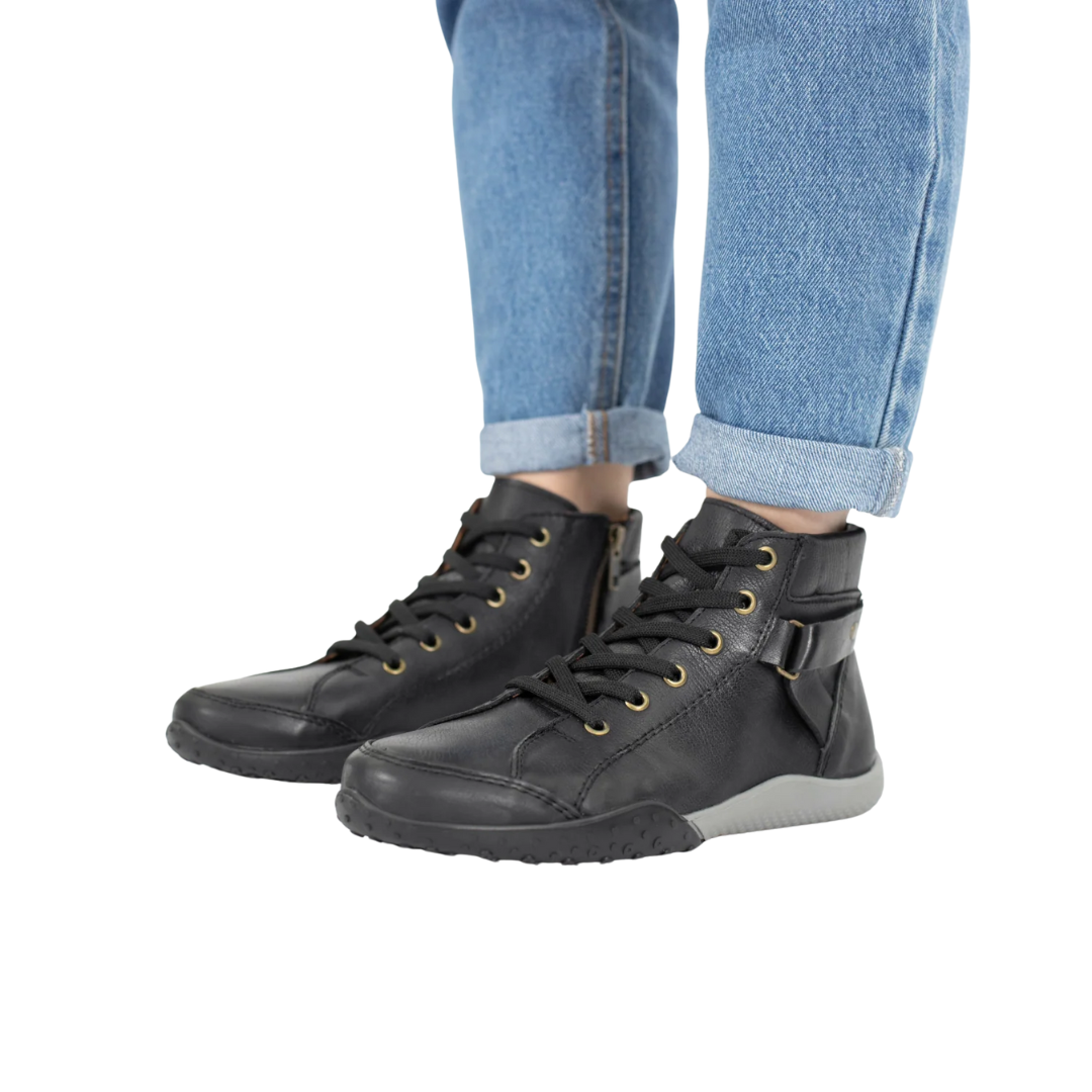 Botín de Estilo Militar en Cuero para Hombre®