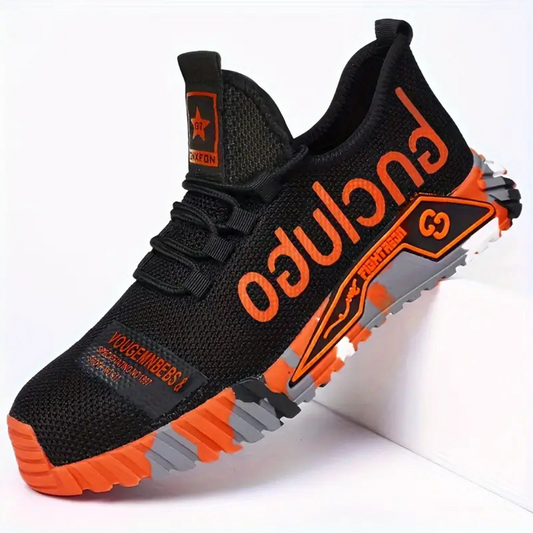 Zapatos de seguridad con cordones para hombre