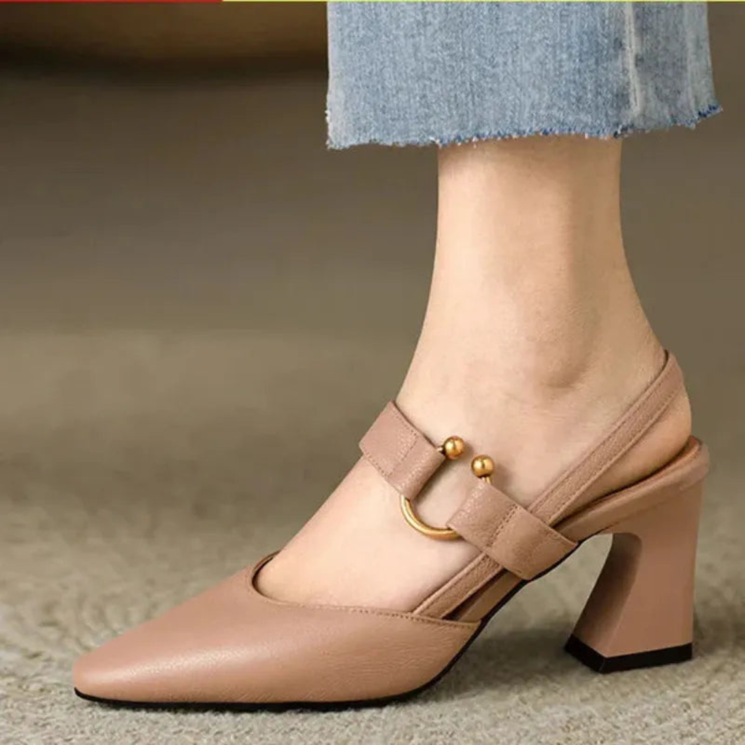 zapatos ortopédicos Cómodos  de tacón medio para mujer®