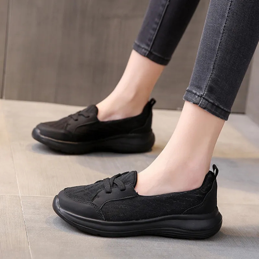 Zapatos ortopédicos sin cordones para mujer con soporte para el arco y suela antideslizante®