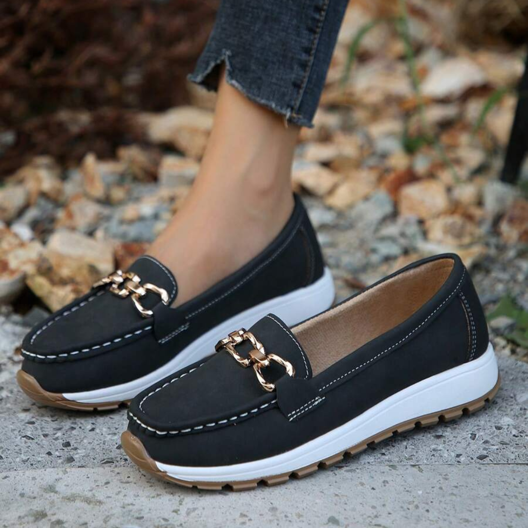 Mocasines de suela gruesa para mujer®