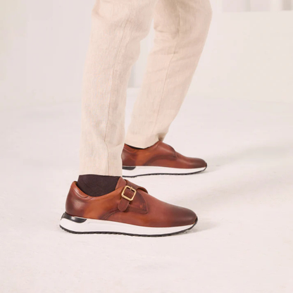 Zapato elegante con hebilla y diseño híbrido para hombre