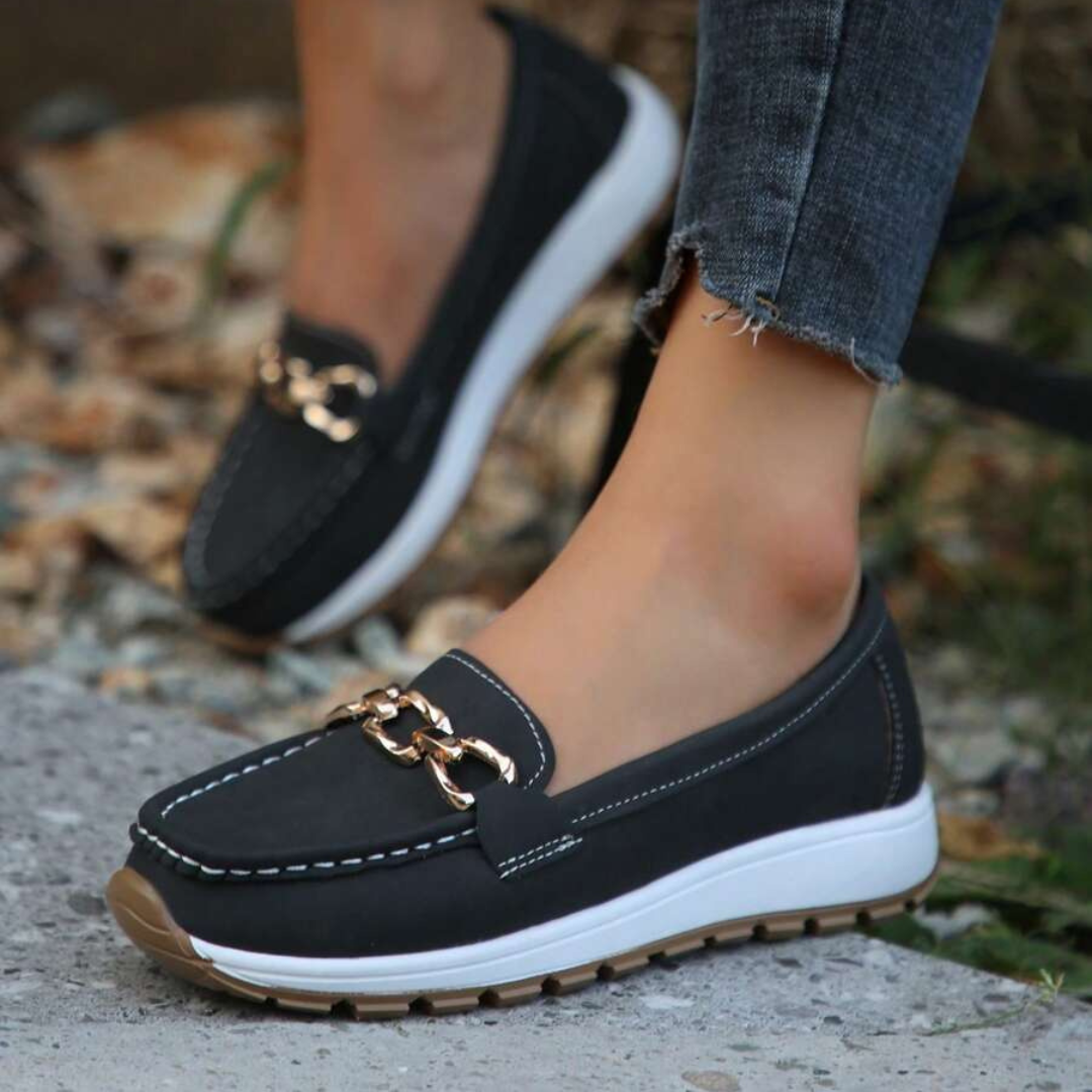 Mocasines de suela gruesa para mujer®