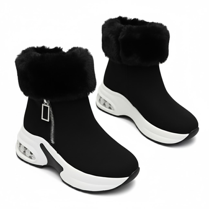 Botines de Tobillo con Plataforma y Forro Suave Para Mujer®