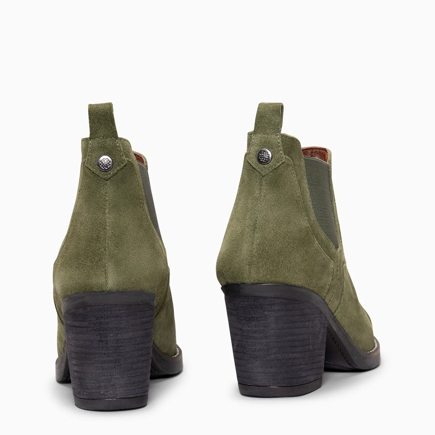 Botines de Tacón con Elástico Lateral®