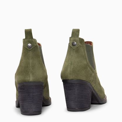 Botines de Tacón con Elástico Lateral®